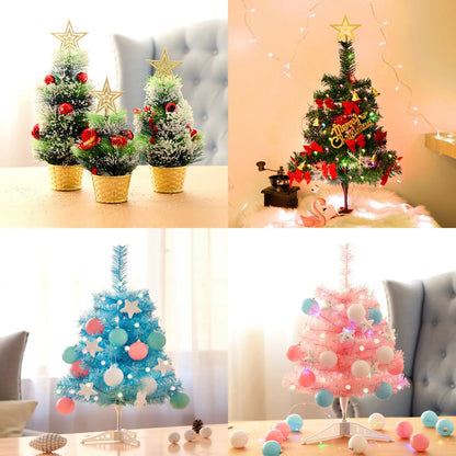 Pink Mini Christmas Tree - 60cm Tabletop Ornament