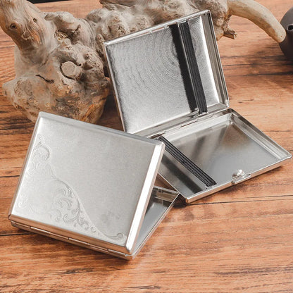 Portable Metal Cigarette Box Case