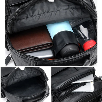 Leather Male Casual Shoulder Messenger Bag