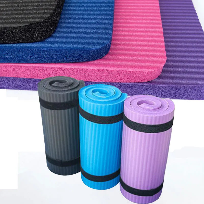 Portable Non-Slip Yoga Mat – Foldable Pilates Exercise Mat