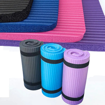 Portable Non-Slip Yoga Mat – Foldable Pilates Exercise Mat