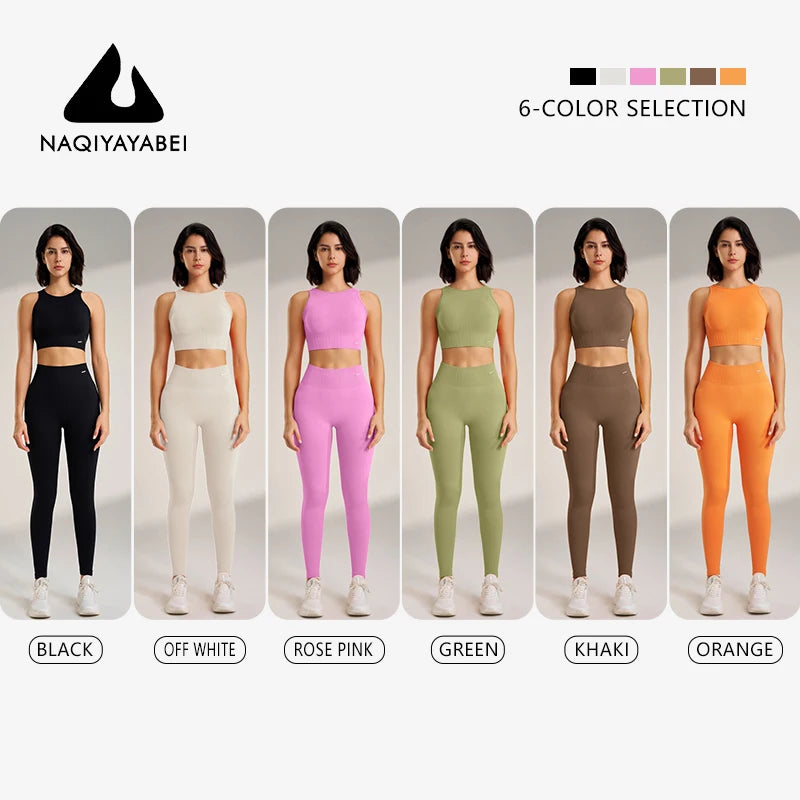 Women's High Waisted Yoga Clothing Set