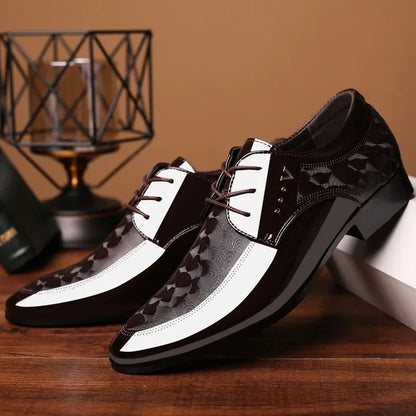 Men's Business Dress Shoes – Versatile Leather Loafers for Weddings