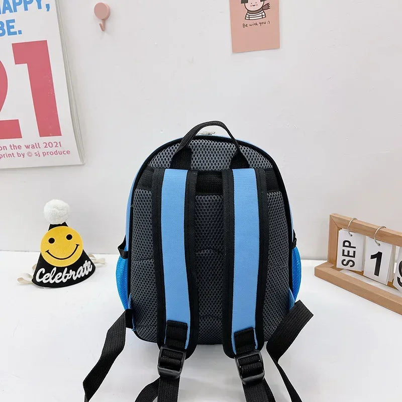 Kids’ Cute School Bags – Police Car Pattern Backpack for Boys & Girls