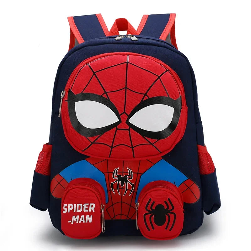 Spiderman Backpack | 3D Stereo Superhero School Bag