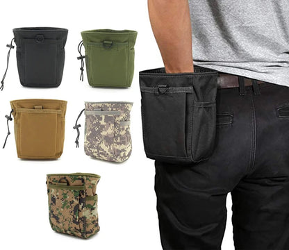 600D Nylon Portable Recycling Bag - Versatile Molle Pouch & EDC Gear