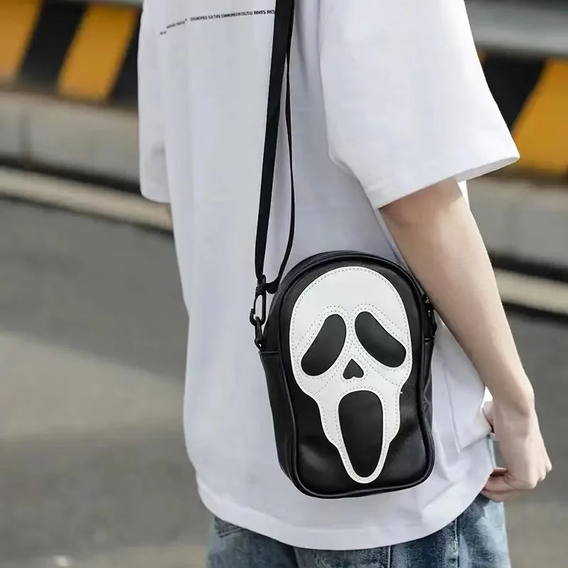 Ghost Skull Crossbody Bag