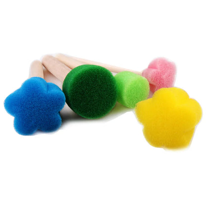 Toddler Sponge Stamp Brush Kit