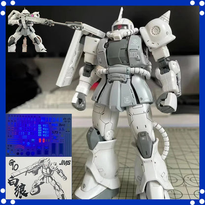 JMS HG 1/144 Zaku 2 GTO MS-06C-6/R6 Model with Fluorescent Kit