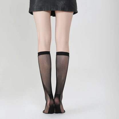 Fishnet Hollow Out Knee High Socks Series 1