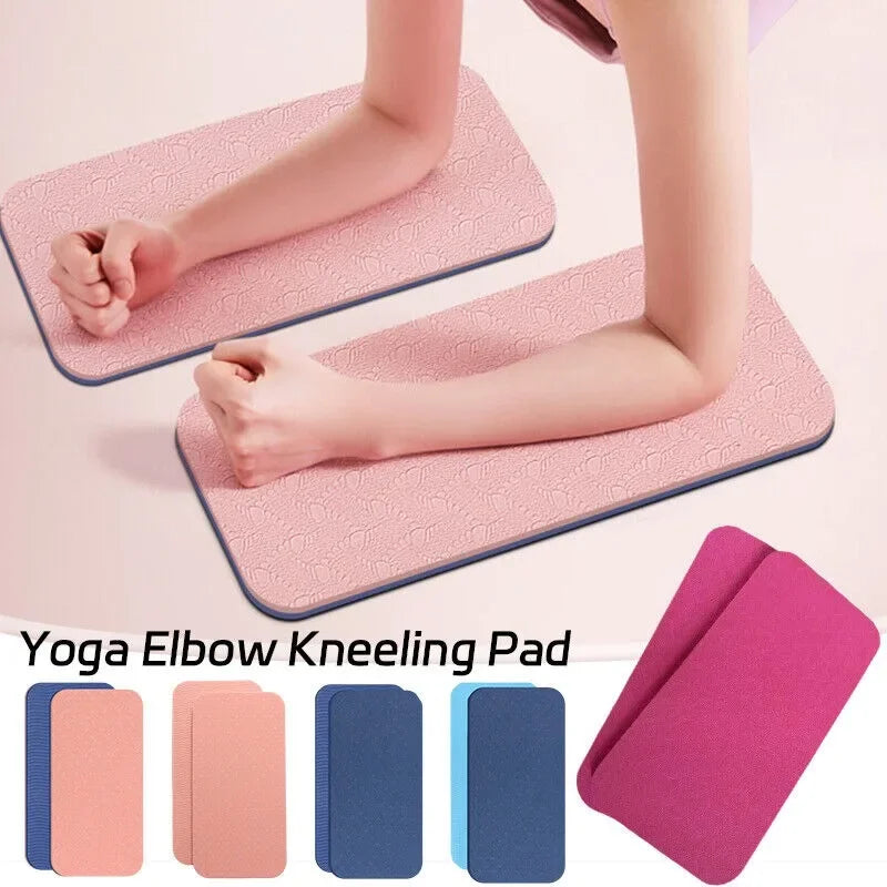 2 Pcs Non-Slip Yoga Knee Pad Cushion - Portable Gym Mat