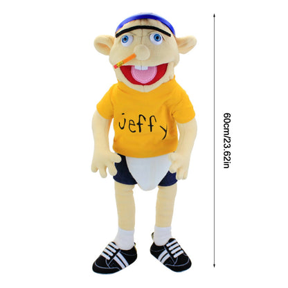 Large Jeffy Boy Hand Puppet