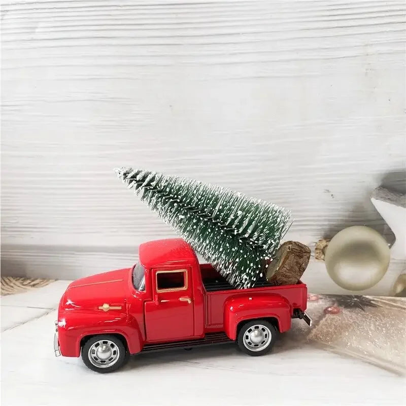 Christmas Truck Ornaments - Xmas Tree Car Decoration