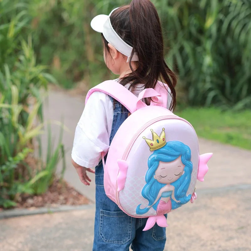 Cartoon Mermaid Backpack