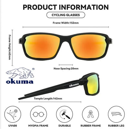 Okuma UV400 Polarized Sunglasses for Men and Women