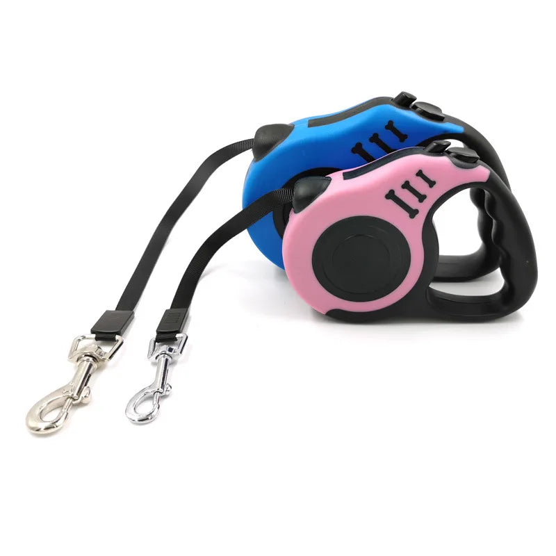 Retractable Dog Leash | Flexible Traction Rope for All Dog Sizes