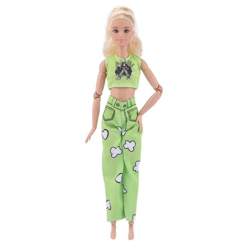 New Fashion Daily Casual Doll Clothes – Stylish Barbie Accessories