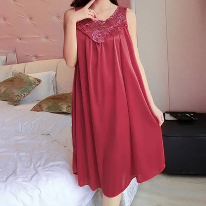 Women’s Satin Lace Nightgown