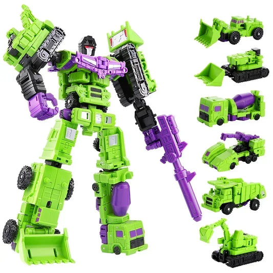 6-in-1 Mini Devastator Action Figure