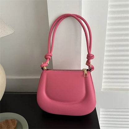 Soft PU Ladies Leather Crossbody Bag