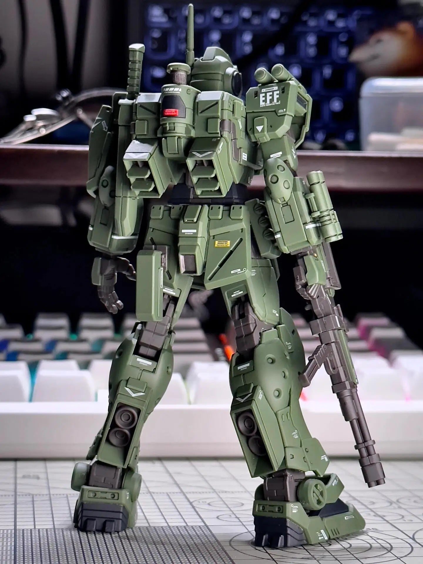 XFS HG 1/144 RGM-79S GM Spartan Model Kit Action Figure