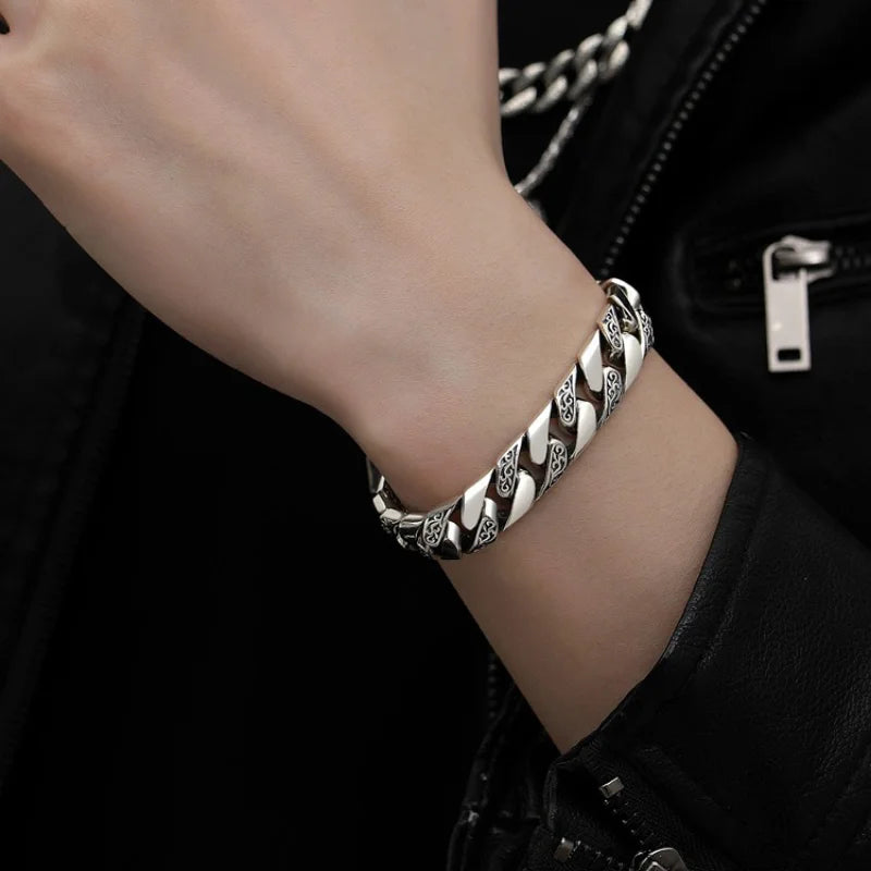 Punk Glossy Bracelet – Korean Style Fashion Couple Bracelet