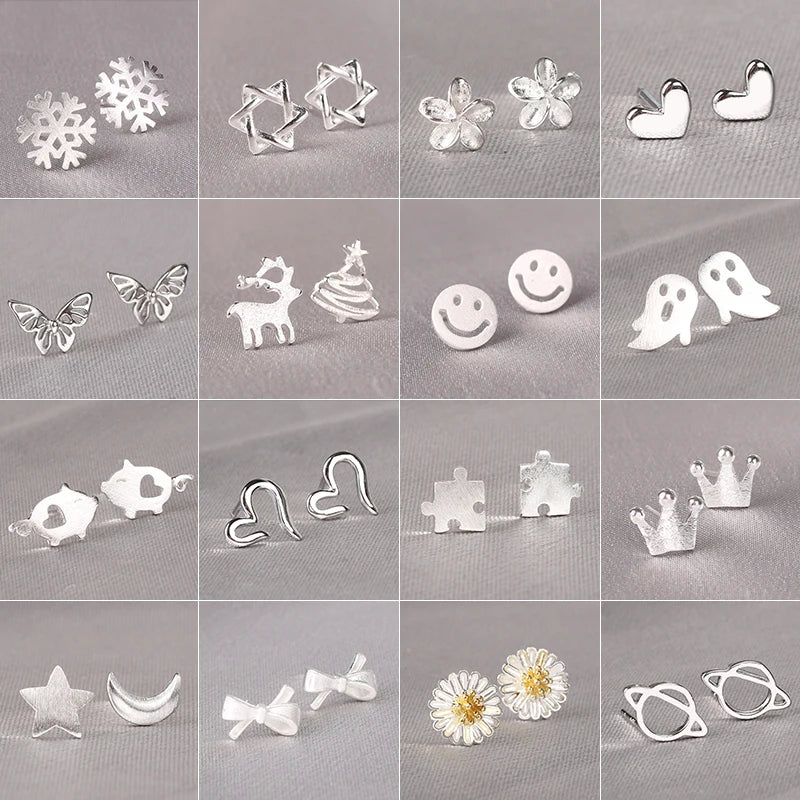 Cute Mini Stud Earrings Set