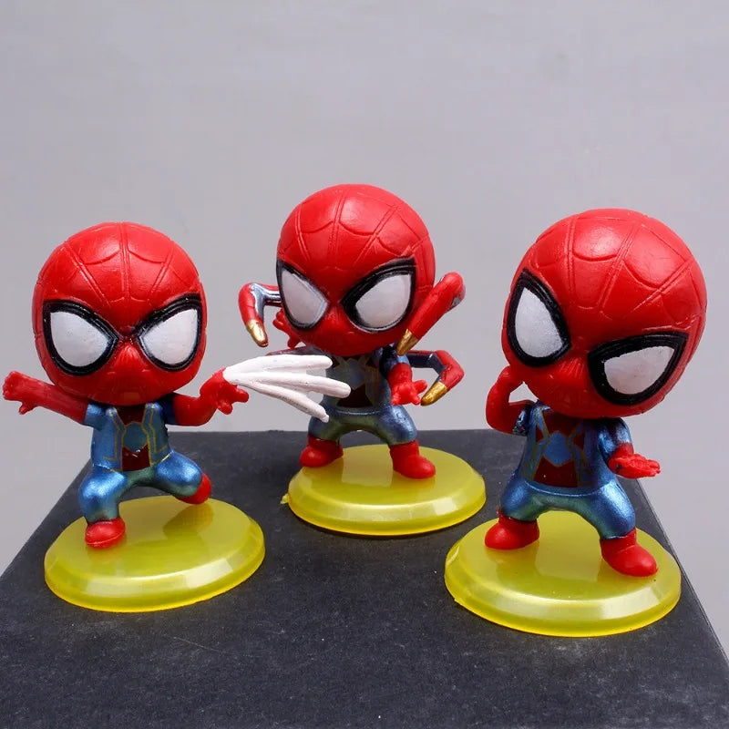 Marvel Spider-Man PVC Doll Set – Cake Decorations