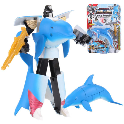 Intelligent Shark Transformer Robot