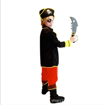 Boy Pirate Cosplay Costume | Kids' Halloween & Birthday Party Outfit