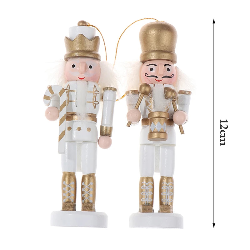 Wooden Nutcracker Doll Soldier Miniature Figurine