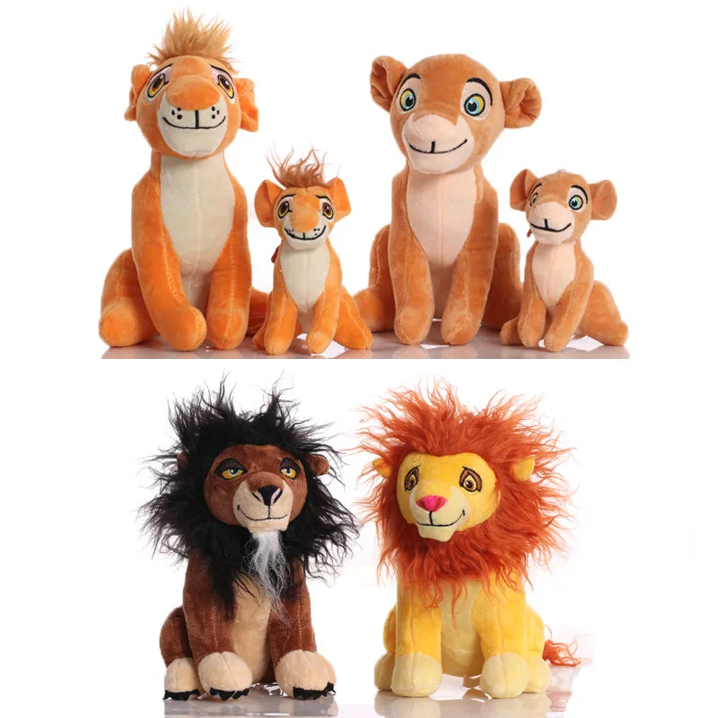 Disney Lion King – Simba, Mufasa & Scar Plush Dolls