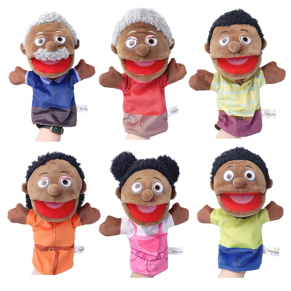 Family Soft Stuffed Toy Dolls – Dad, Mum, Brother, Sister