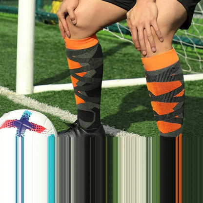 Men Women Over The Knee Anti-slip Football Socks