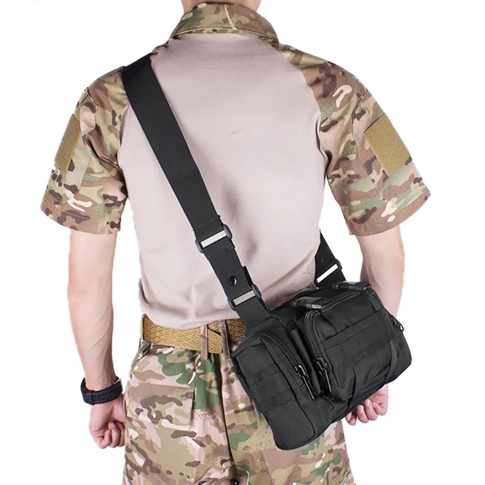 Waterproof 600D Outdoor Hiking Waist Bag