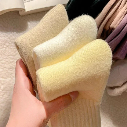 Thicker Plush Sheep Wool Thermal Socks