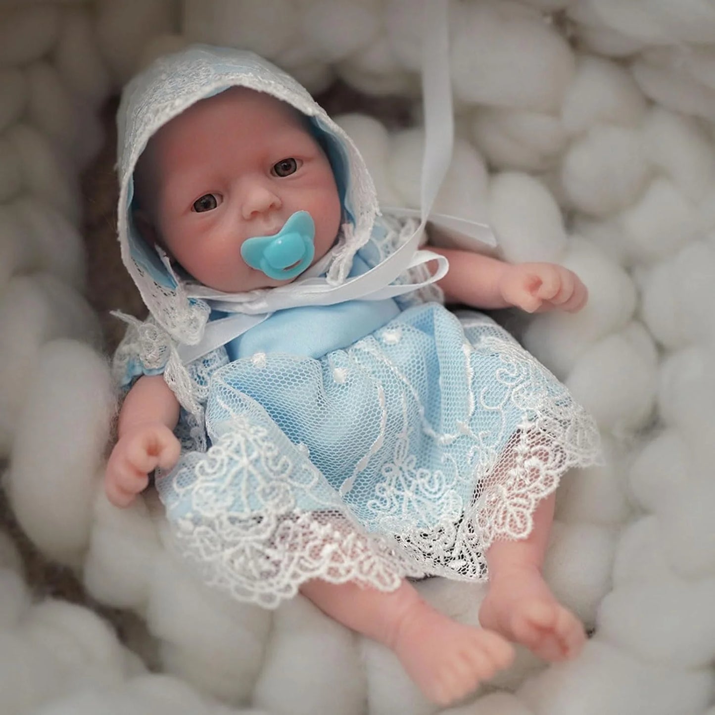 Mini Preemie Silicone Reborn Doll for Kids & Stress Relief