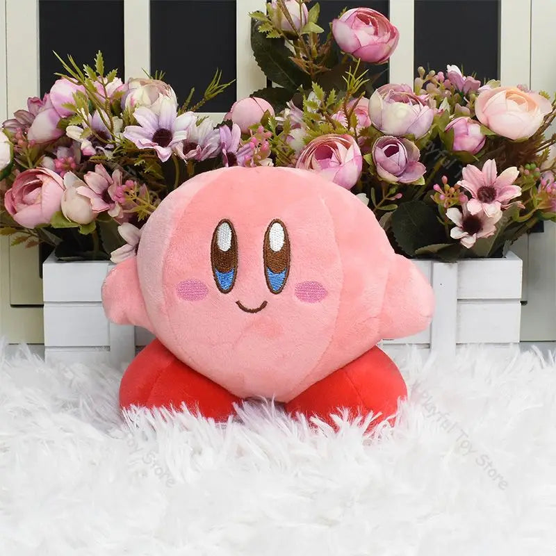 Anime Kirby Plush Doll | Soft Kawaii Stuffed Cartoon Toy