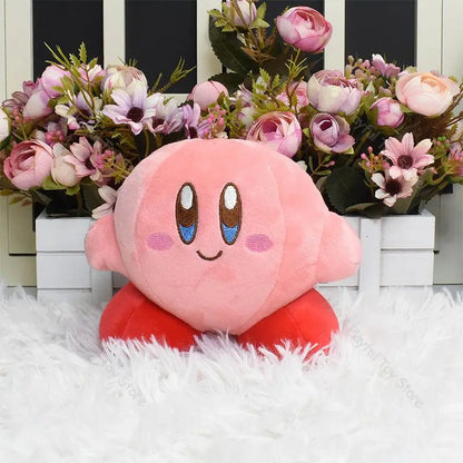 Anime Kirby Plush Doll | Soft Kawaii Stuffed Cartoon Toy