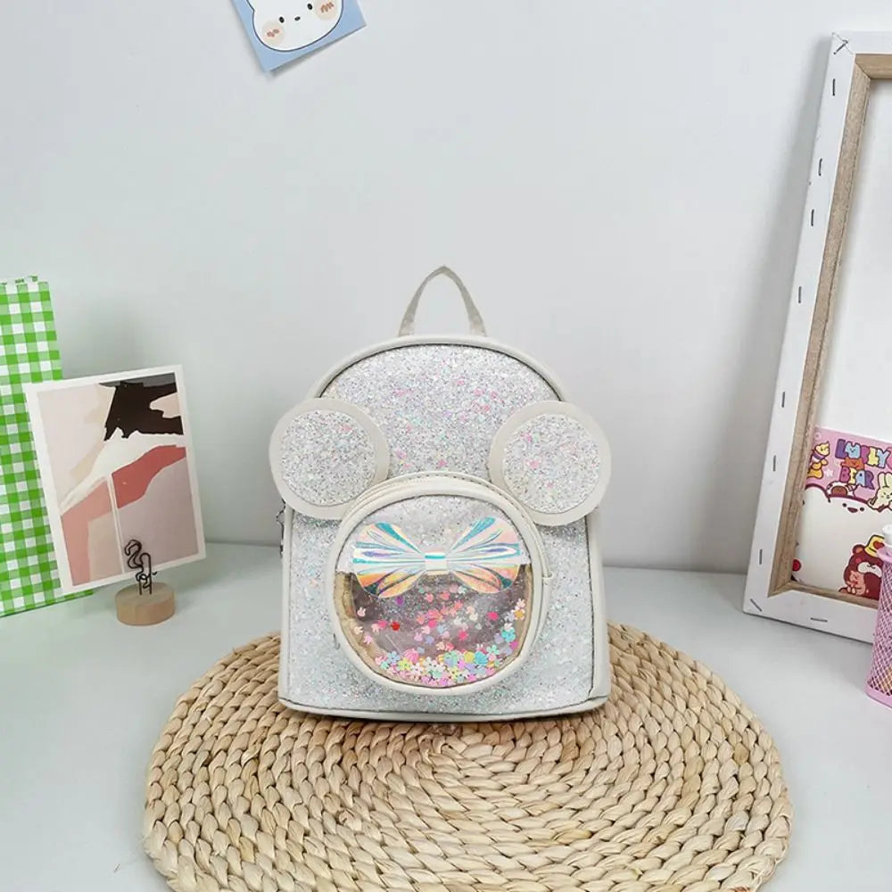 Wear-resistant Colorful Sequin Princess Backpack