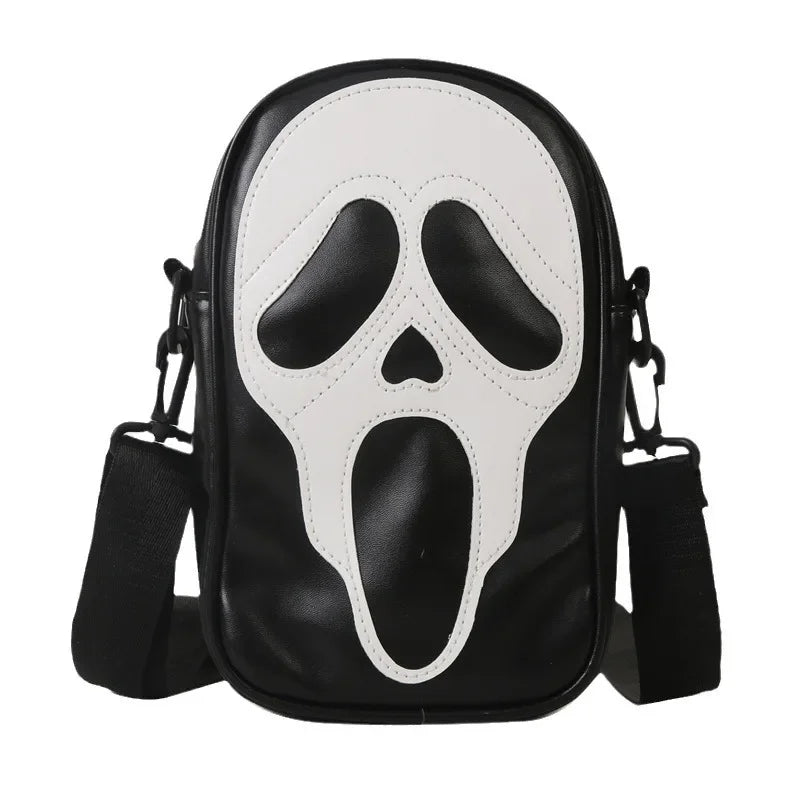 Funny Ghost Skull Shoulder Bag