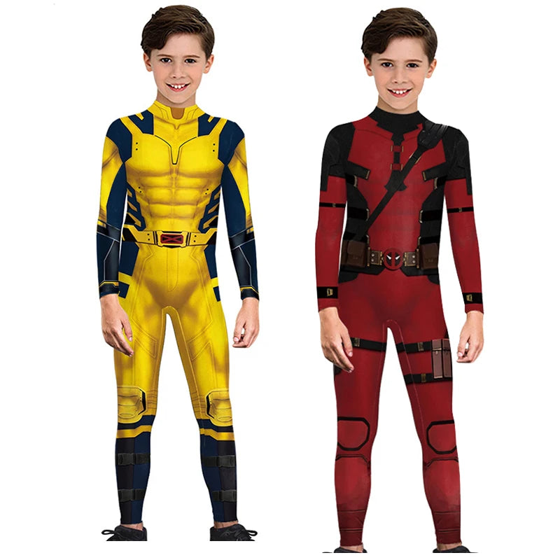 Deadpool & Wolverine Cosplay Costume