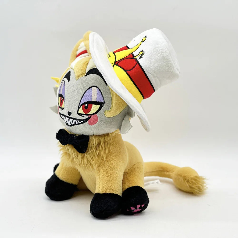 25 cm Hazbin Hotel Husk Meow Plush Toy