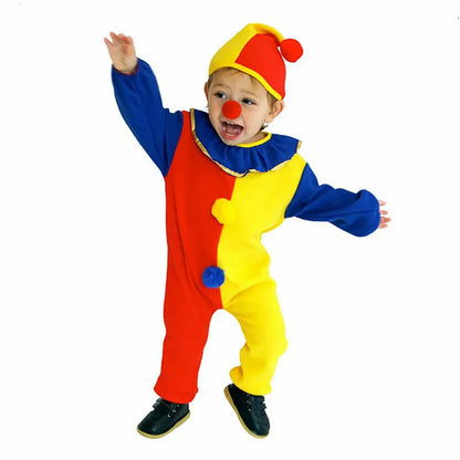 Sydanne Kids Carnival Clown Costume