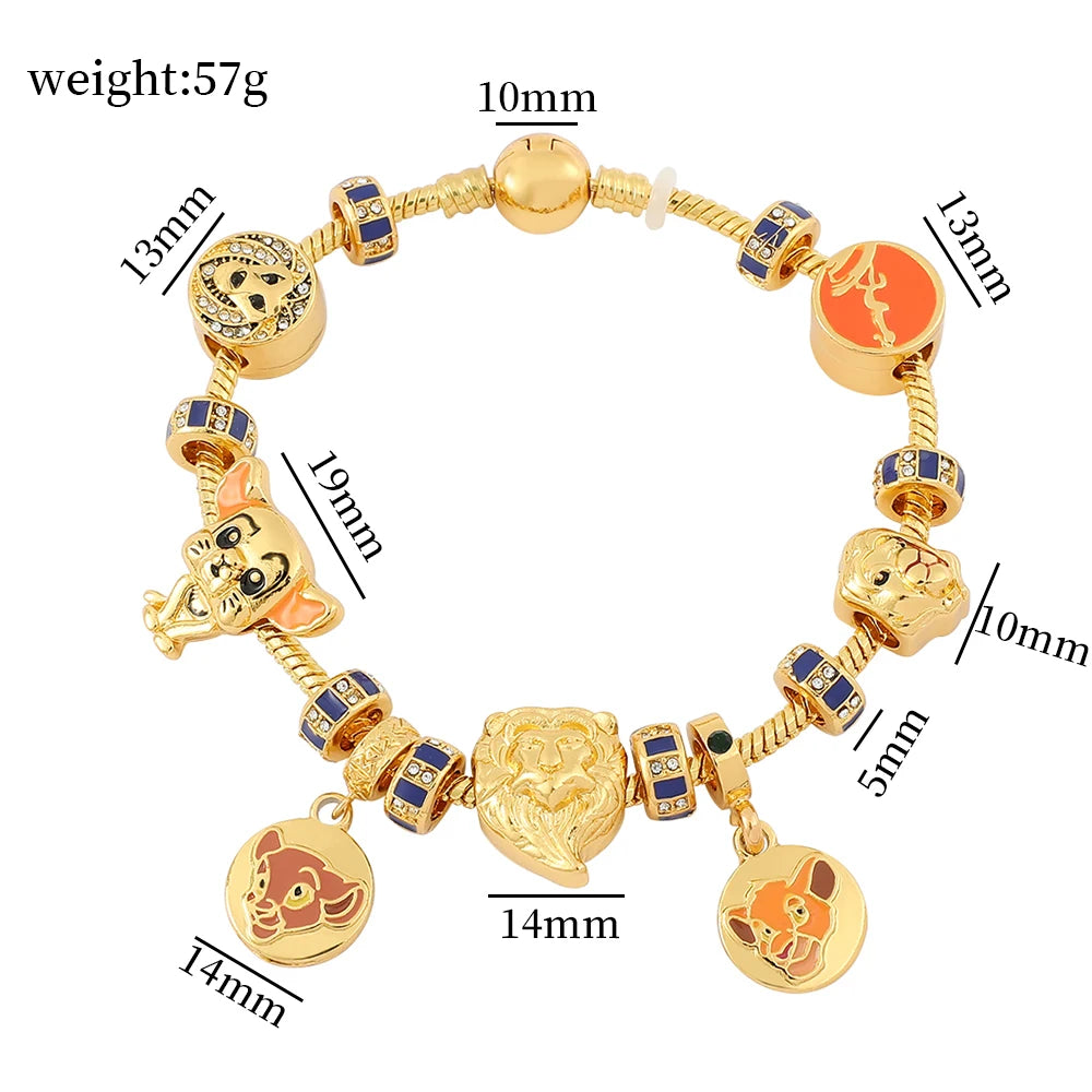 The Lion King Charm Bracelet