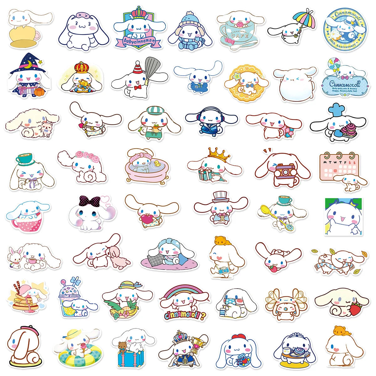 Anime Cinnamoroll Stickers