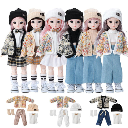 Fashion Sweater Set for 1/6 BJD Dolls