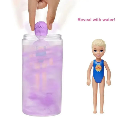 1 pc Random Barbie Color Reveal Chelsea Doll – Water-Soluble Color Change