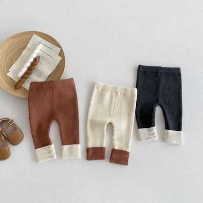 Autumn Winter Knitted Pants for Baby Boys | Stylish & Comfortable Tights