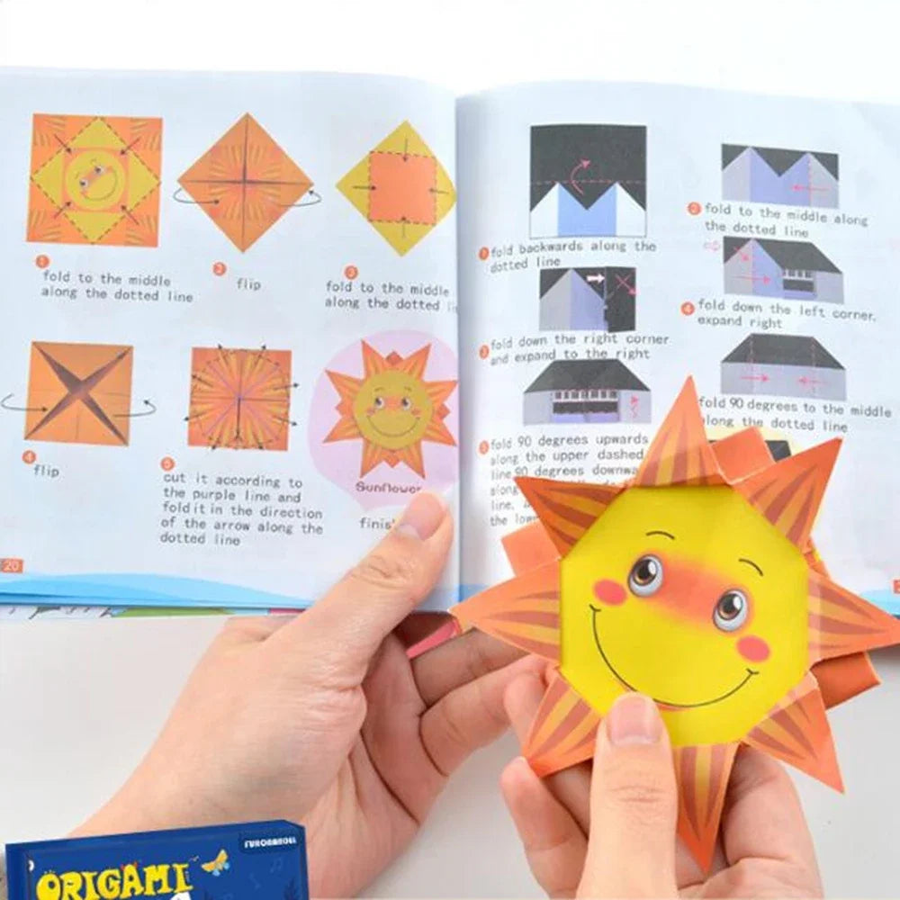 Montessori Animal Origami Paper – 108 Pages of Fun